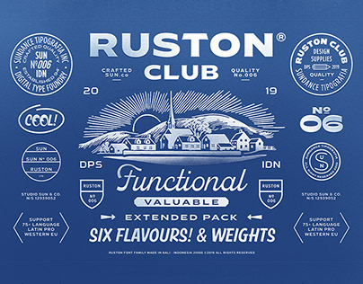 Ruston Font Family