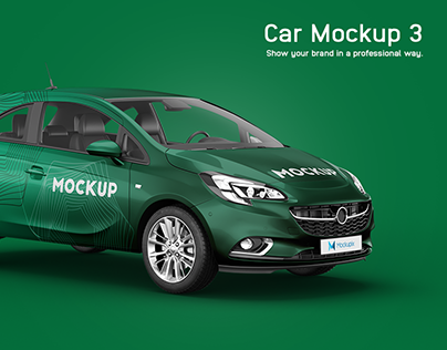 Vehicle Mockup Projects Photos Videos Logos Illustrations And Branding On Behance