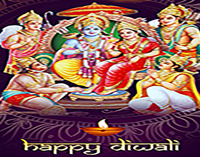 Diwali Greeting Card VFX