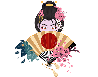 JAPANESE set illustration 🎎
