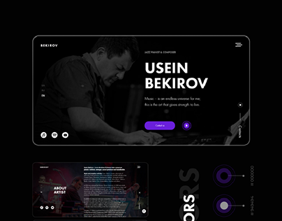 Jazz pianist & composer
USEIN BEKIROV.
Web site