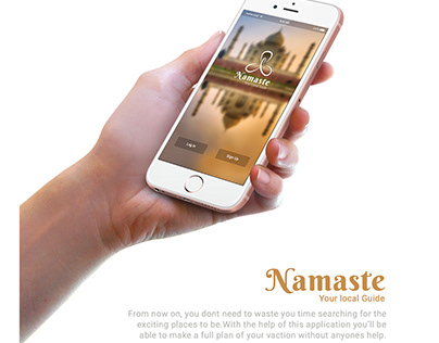Namaste - Hypothetical UI Design