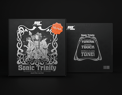 Project thumbnail - Electric Guitar Strings Branding & Packaging Design