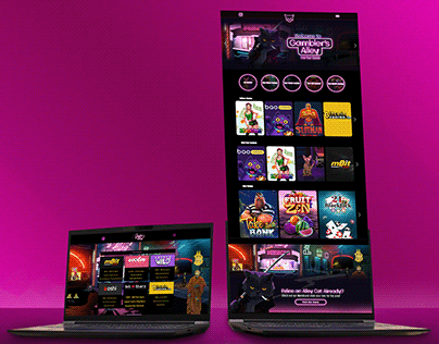 Gamblers Alley Webpage Redesign