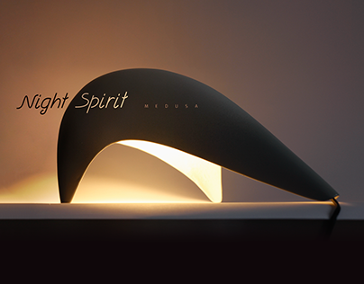 Night Spirit Medusa lamp