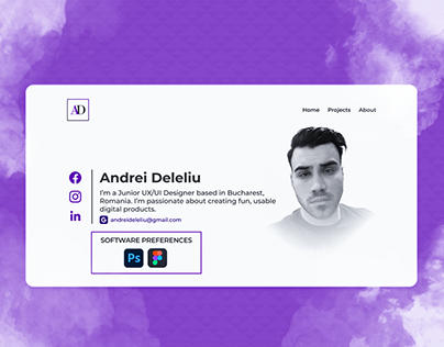 Portfolio Website | UI Project