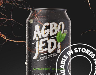 The Agbo Jedi beverage branding