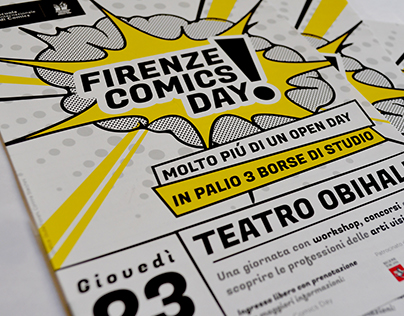 Firenze Comics Day - Advertising project