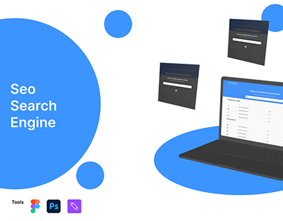 SEO(Search Engine Optimization) Tool Interface with UX