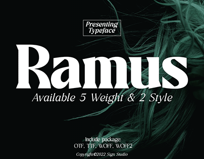 Ramus - Minimalist Classic Serif Font