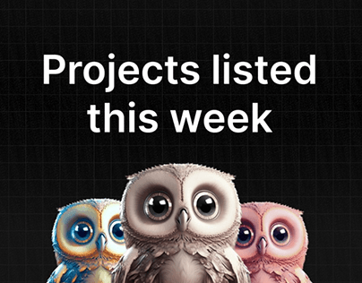 Projects listed this week