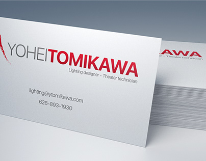 Yohei Tomikawa | Business Card Design