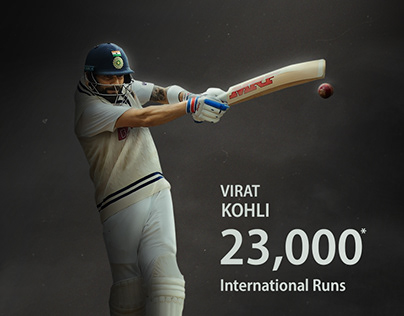 InfoGraphic As Virat Kohli Completes 23K Runs