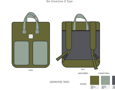 TECHNICAL DRAWING FOR COMMUTE BAGS (TYPO)