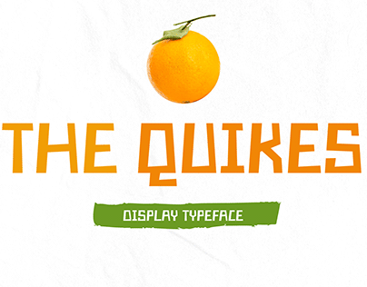 The Quikes - A Cheerful Display Font