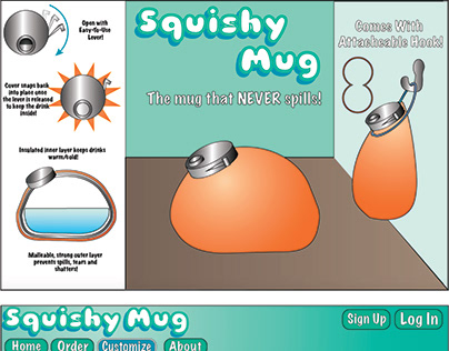 Everyday Object Design: Squishy Mug
