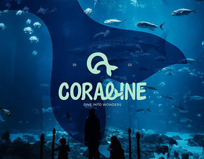 Coraline - Aquarium Brand Identity