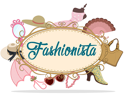 Fashionista - logo design for a fashion show