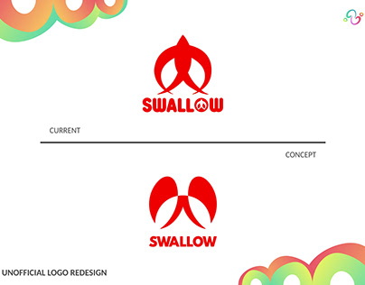 Swallow Logo Redesign (UNOFFICIAL)