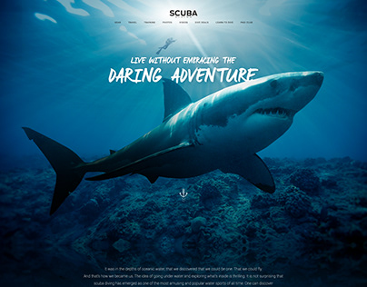 Scuba Diving - Website Home Page