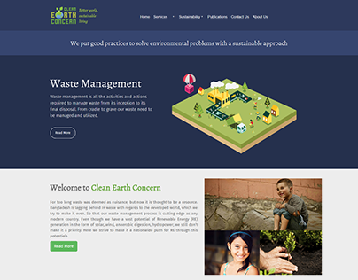 Clean Earth Concern Website