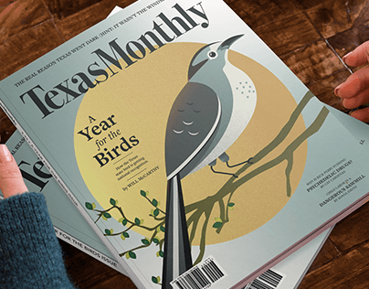 Texas Monthly: Mockingbird Cover Project