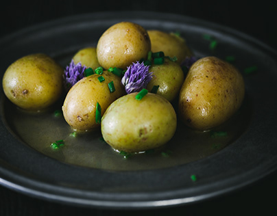 New Potatoes with Chives