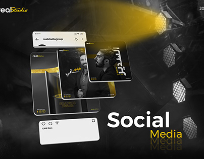 Social media project`for real studio group