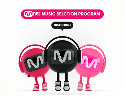 Mnet Music Selection Program Branding