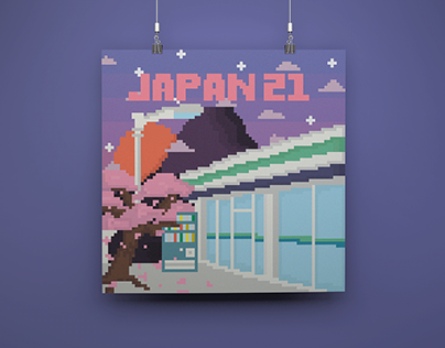 Travel Japan 2021 Poster