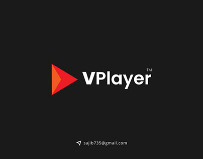 vPlayer | Music and video player modern app logo