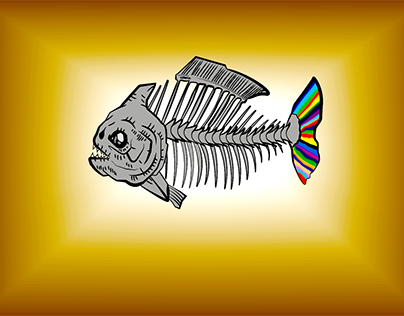 Piranha ilustração