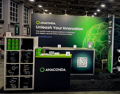 Anaconda Pycon 2023 Booth Experience