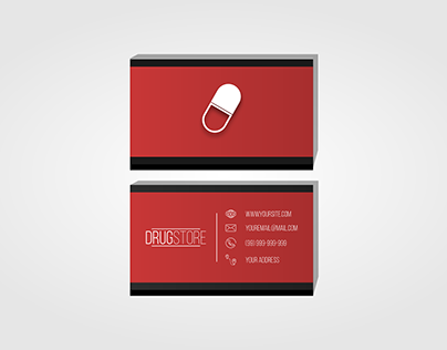 Drugstore Business Card