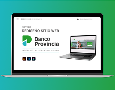 Diseño UX/UI - Rediseño sitio web Banco Provincia