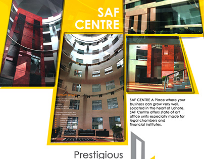 Saf Centre - Advertising Design