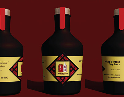 Kicap Bentong Soy Sauce | Branding & Packaging