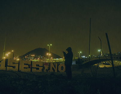 Estado Asesino / Graffiti protesta - Diciembre 22.