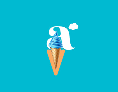 Dream haze ice cream company branding