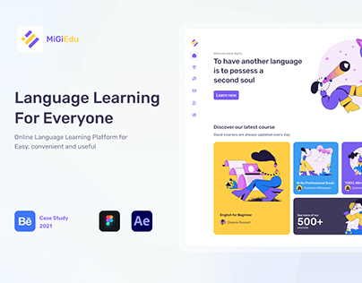 MigiEdu - Language Learning App - Case study