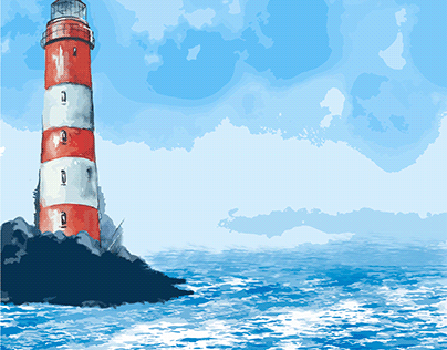 lighthouse • illustration