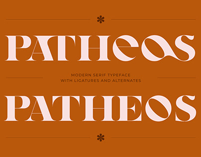 Patheos - Modern Serif Typeface