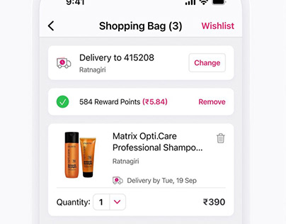 I gave one of Nykaa's screens a visual makeover.
