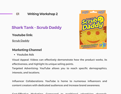 Scrub Daddy Sponge - Advertising Structure