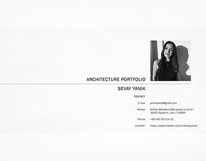 Sevay Yanık | Architecture Portfolio
