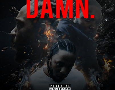Kendrick Lamar - DAMN. Capa de Álbum Alternativa