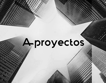 A-proyectos, corporate identity
