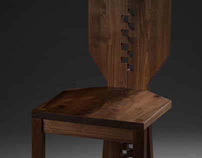 Furniture: Wood Chair