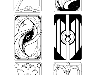 Tarot Card BackSide Concept