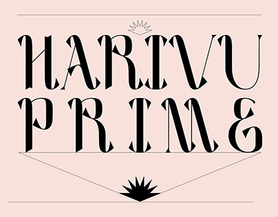 Harivu Prime : A Premium Typeface | Font